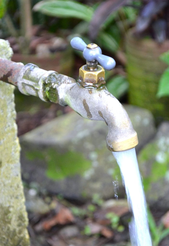 A faucet showing limited water flow, highlighting the water crisis in the Philippines and growing concerns over clean drinking water access.