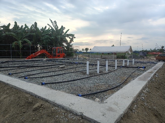 Non-nutrient filter system of the DOST Davao wastewater treatment facility designed for sustainable wastewater processing
