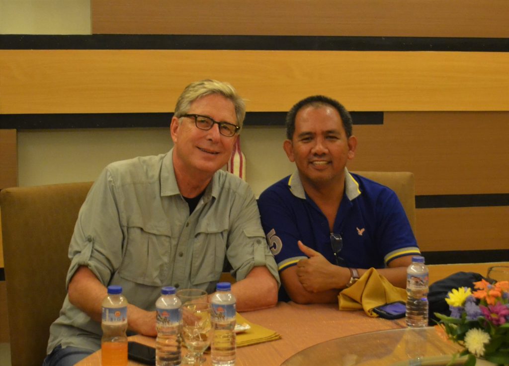 Don Moen music ministry as he meets with fans and supporters after an event