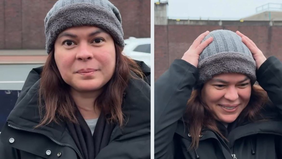 Vice President Sara Duterte amid developments related to the ICC case involving former president Rodrigo Duterte