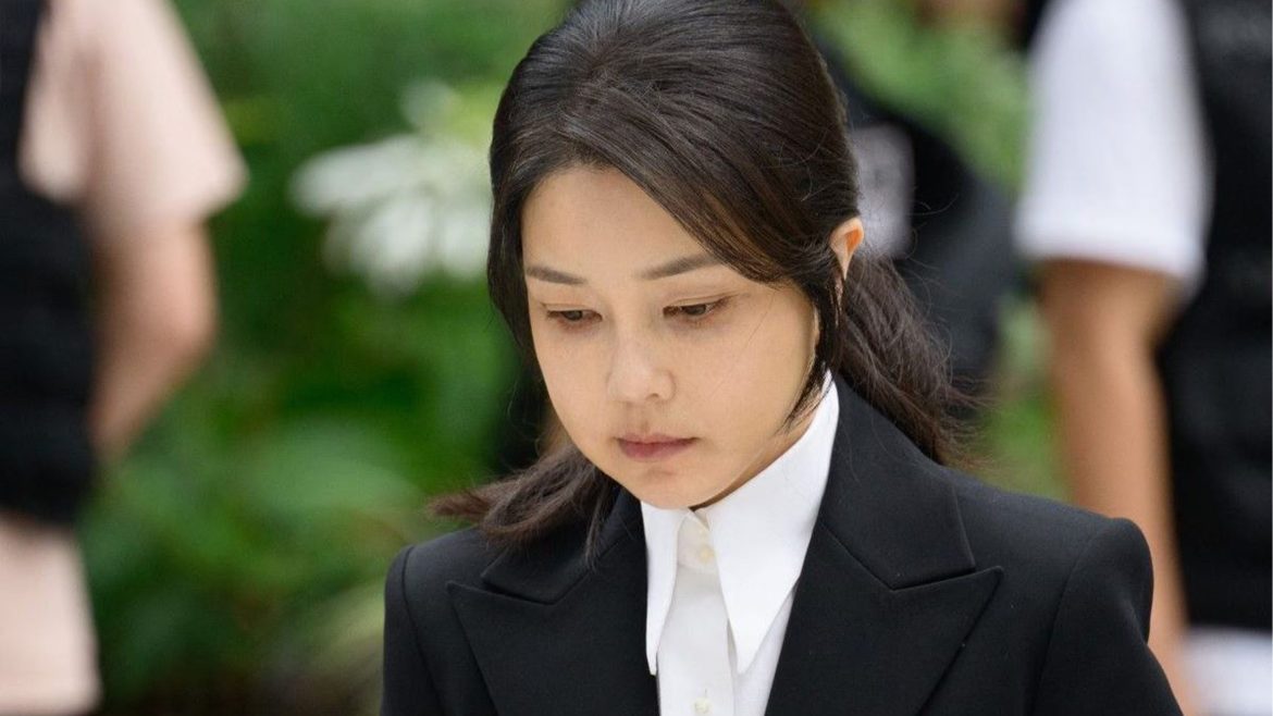 South Korea former first lady corruption case as Kim Keon Hee arrives at a Seoul court following her sentencing