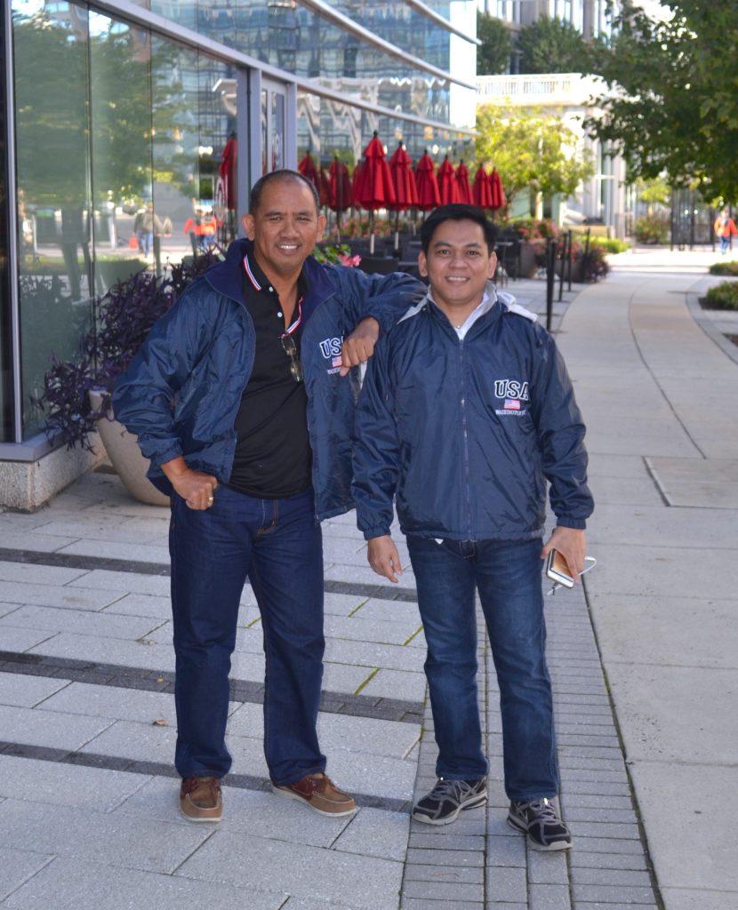 New York and Washington DC travel photo with Atty Nick Caraquel in New York City