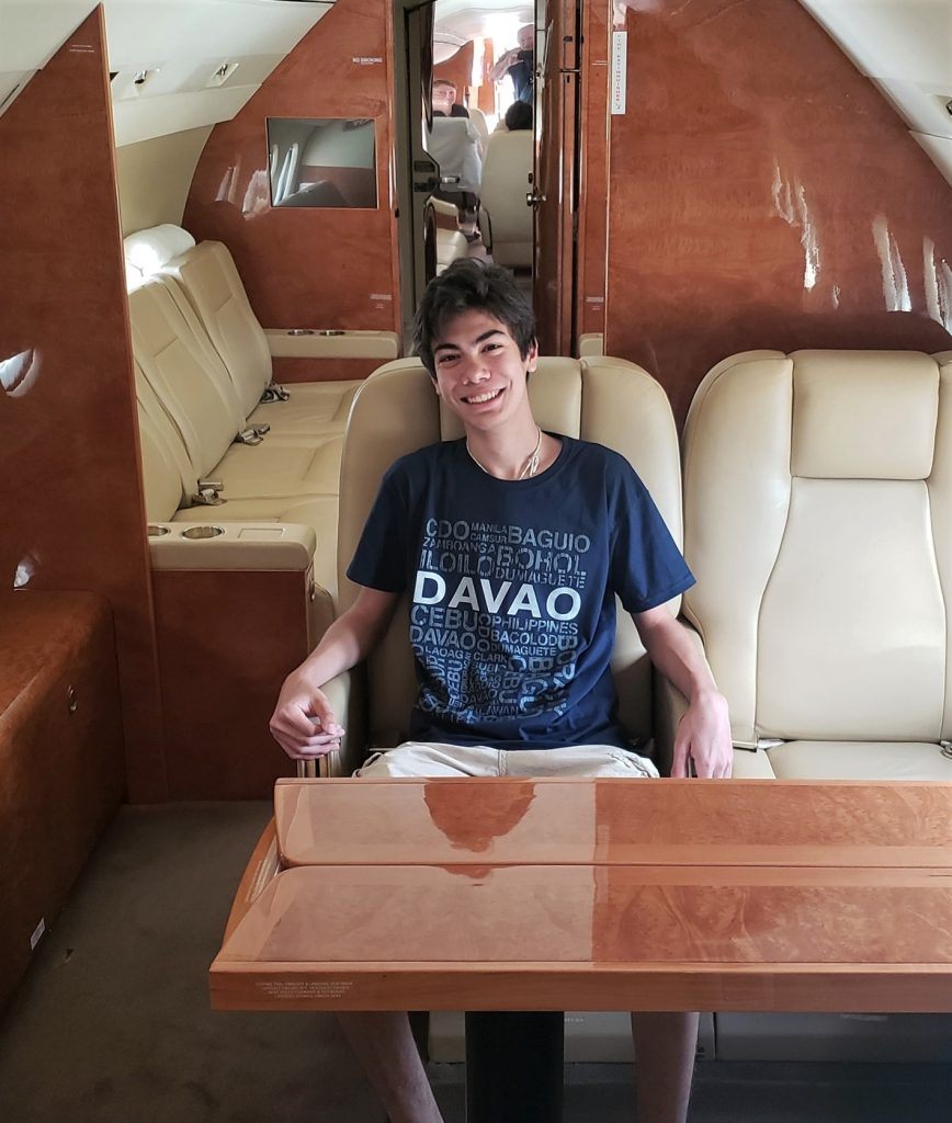 Christian Middleton sharing his perspective about living in Davao City