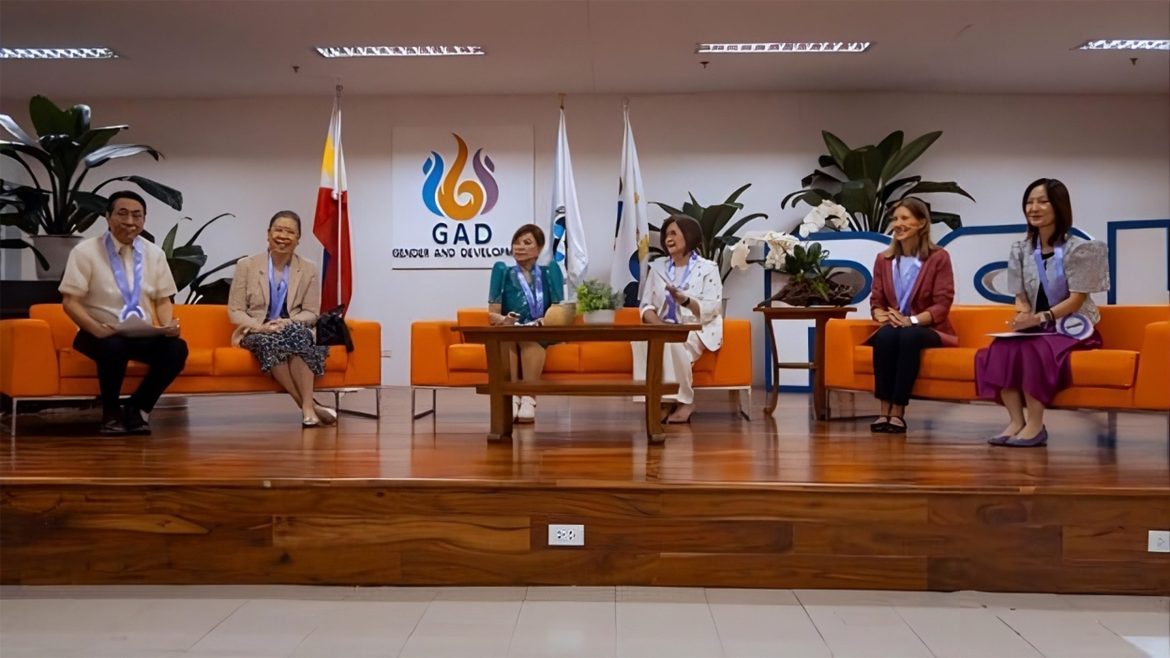 Panel discussion featuring women leaders in STEM fields in the Philippines highlighting innovation, gender equality, and national development.