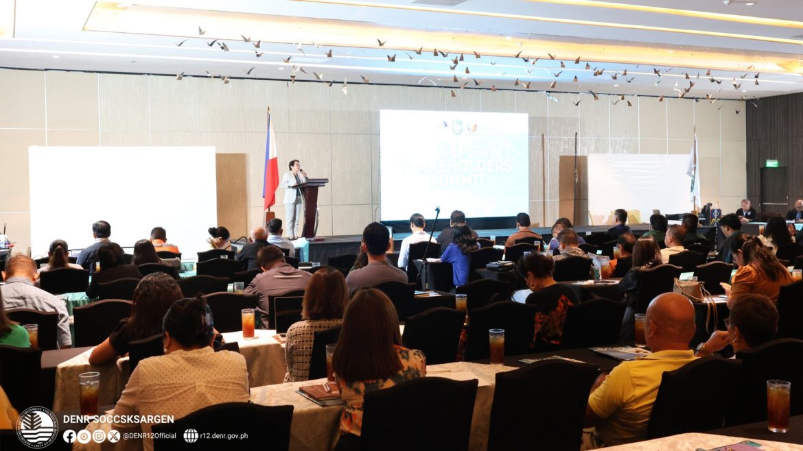 Participants listening to presentations during the Sarangani Bay conservation stakeholders summit