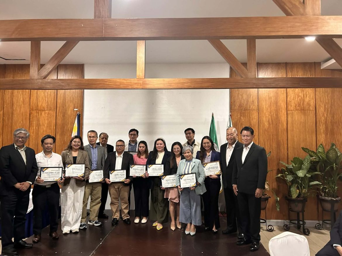 DOST Davao Innovation Awards winners pose during BCYF recognition ceremony