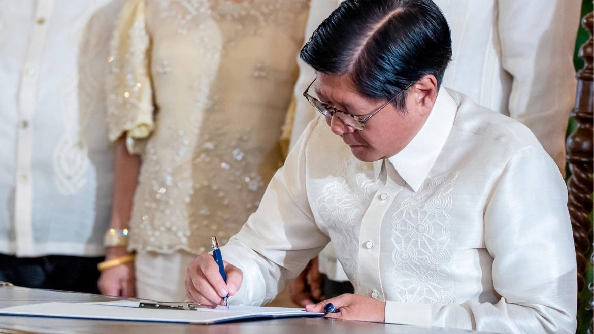 President Ferdinand Marcos Jr. signs law allowing fuel excise tax suspension Philippines to address rising oil prices