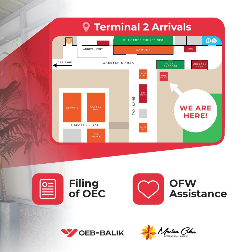 Aboitiz InfraCapital energy emergency support services for OFWs including filing assistance and airport support