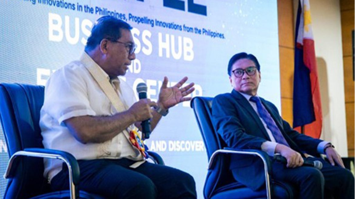 DOST officials and speakers discuss innovation during Propel Business Hub launch in Taguig