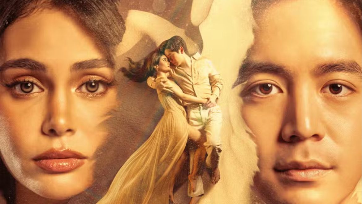 Ivana Alawi and Joshua Garcia in Love Is Never Gone Prime Video series poster