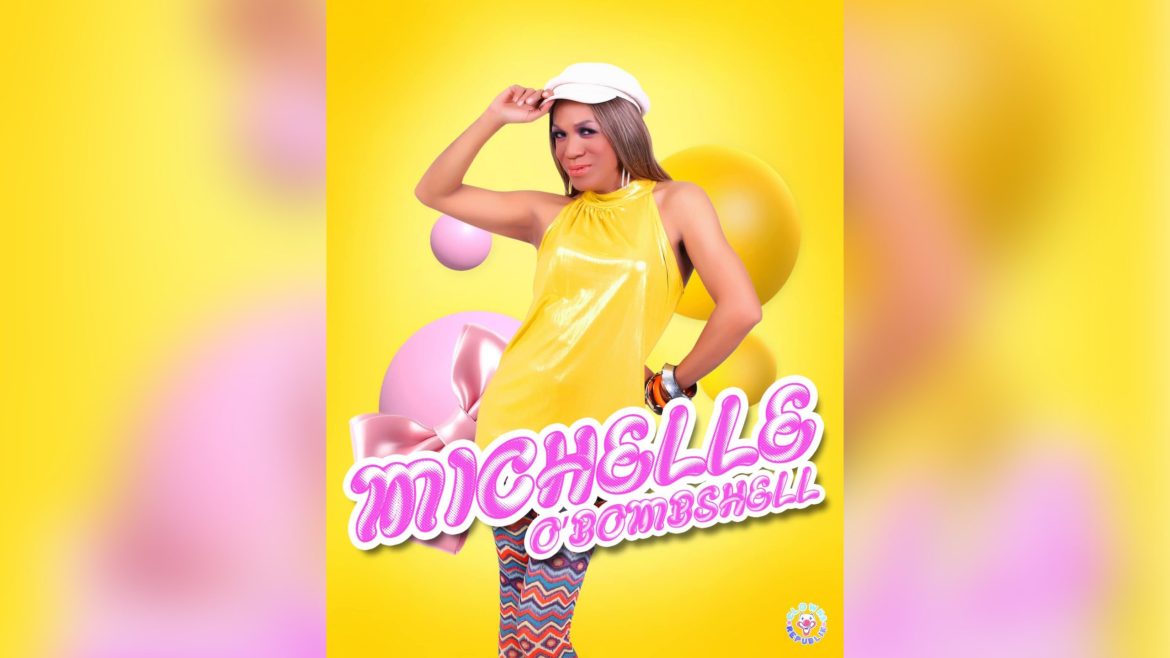 Michelle O’Bombshell passing tribute image showing the Filipino comedian and impersonator in a studio-style photo