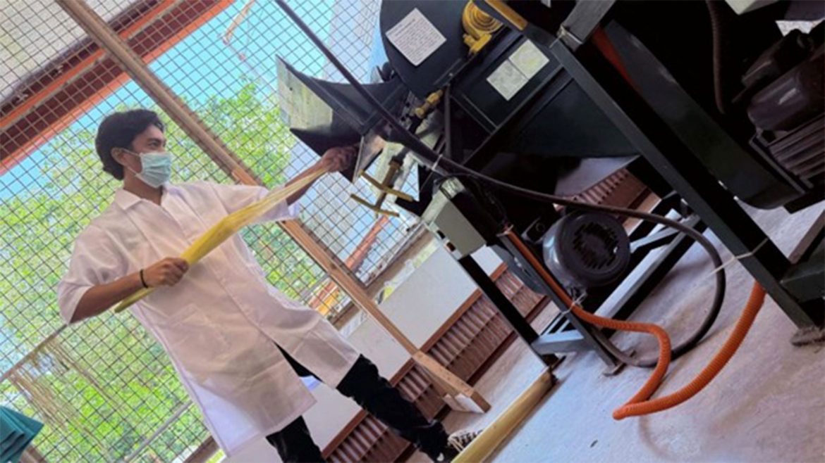 Natural Textile Fiber Innovation Hub Laguna facility showcasing textile processing and innovation equipment