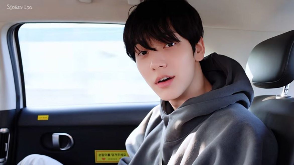 Soobin Cebu taxi scam image showing TXT leader Choi Soobin speaking inside a vehicle during his vlog