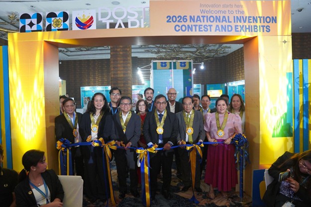 Officials and guests attend the opening ceremony of the DOST invention contest at NICE 2026