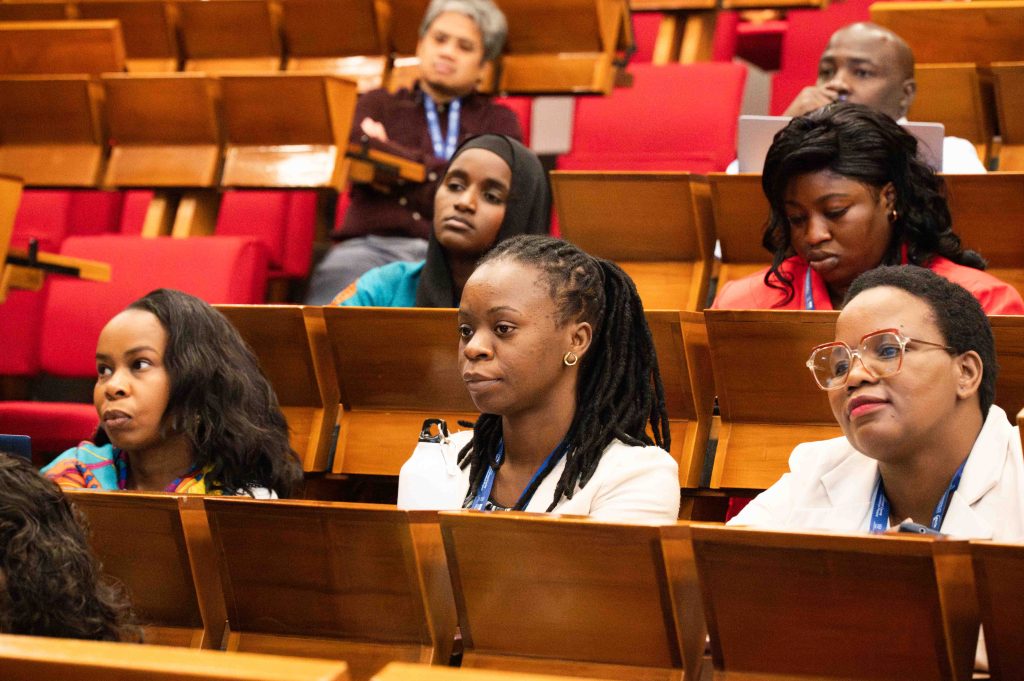 Climate scientists participate in discussions during the TWAS climate training workshop